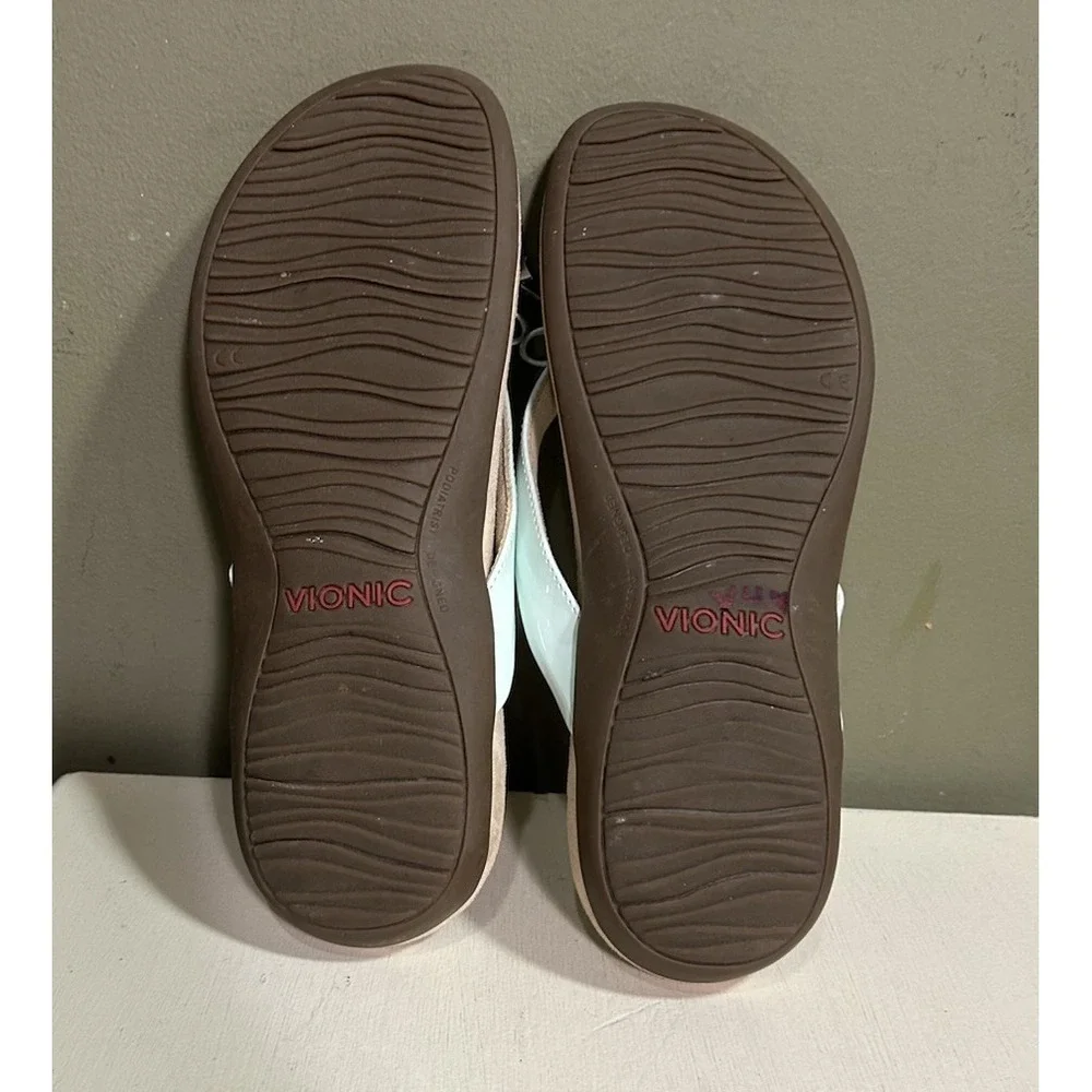 Vionic Women Sandal Bella II Orthotic Slip On Thong Flip Flop Shoes Sz 9 - Picture 7 of 9